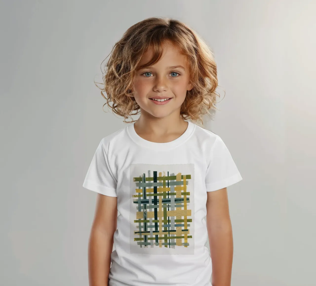 Tinte intrecciate t-shirt bambini da Alisa Galitsyna