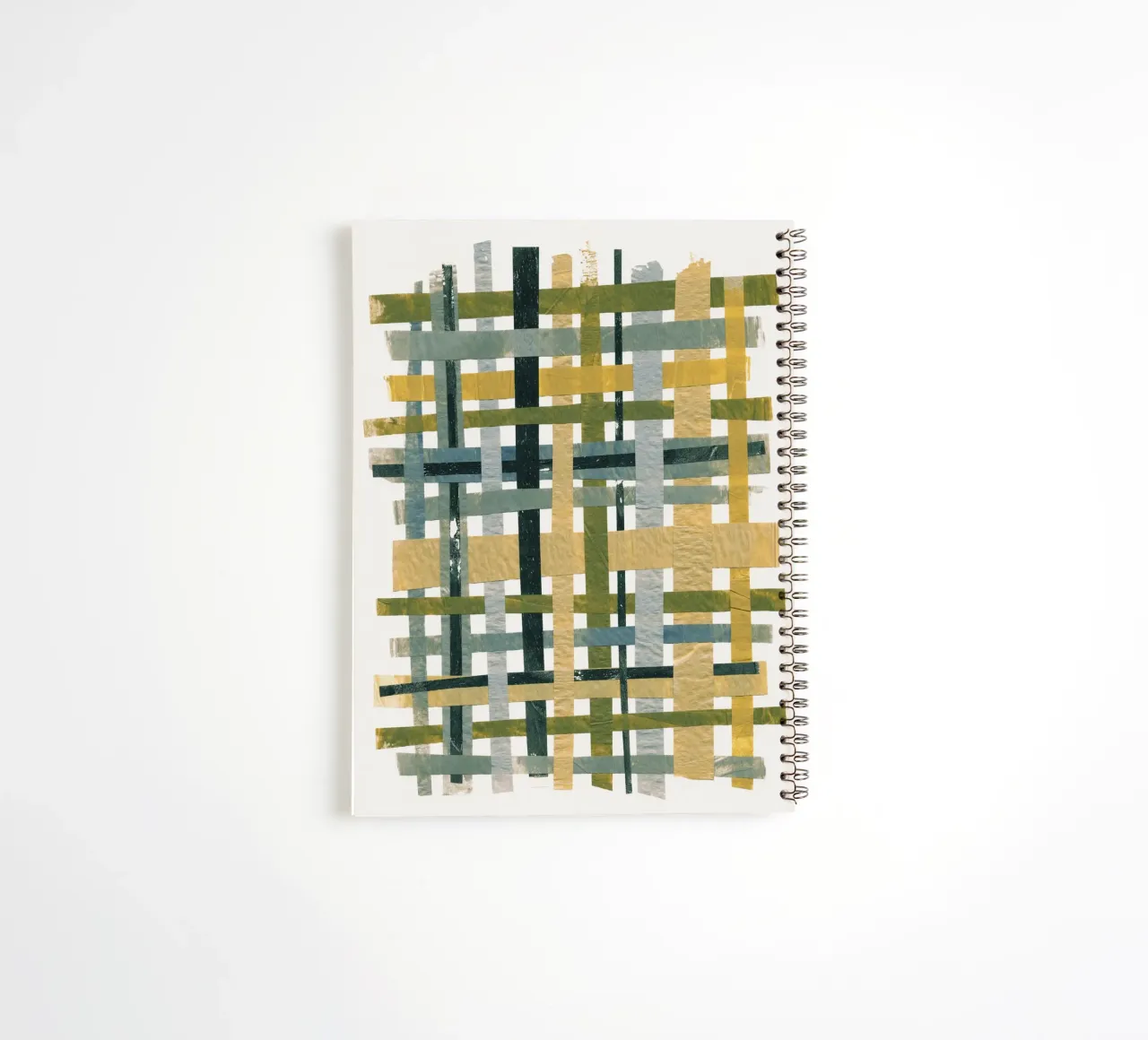 Woven Hues spiral notebook by Alisa Galitsyna