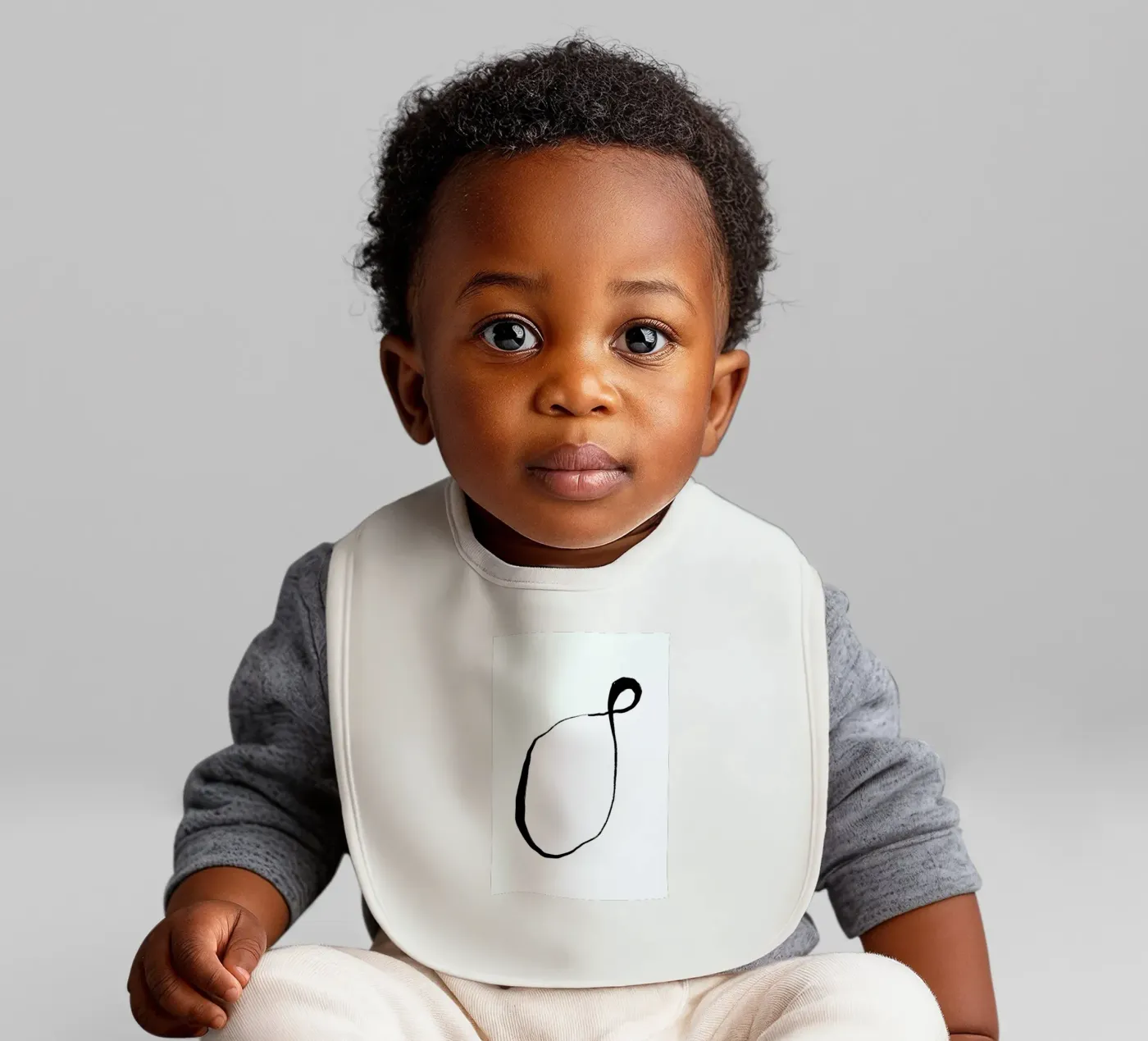 Twine Babylätzchen von Graphite