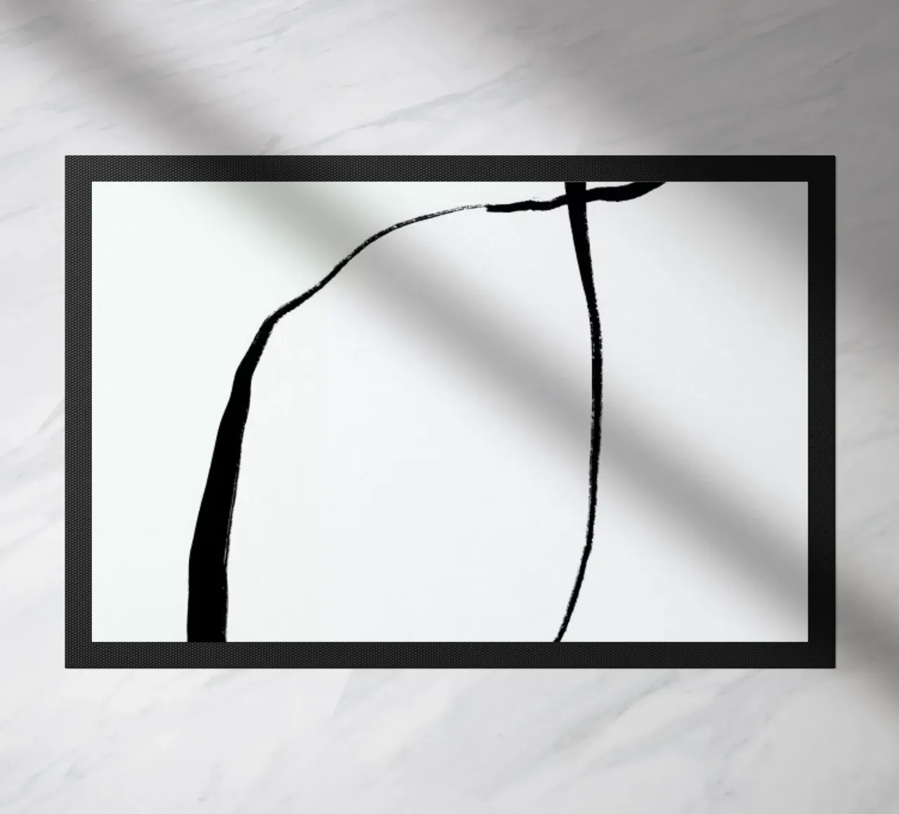 Twine deurmat van Graphite