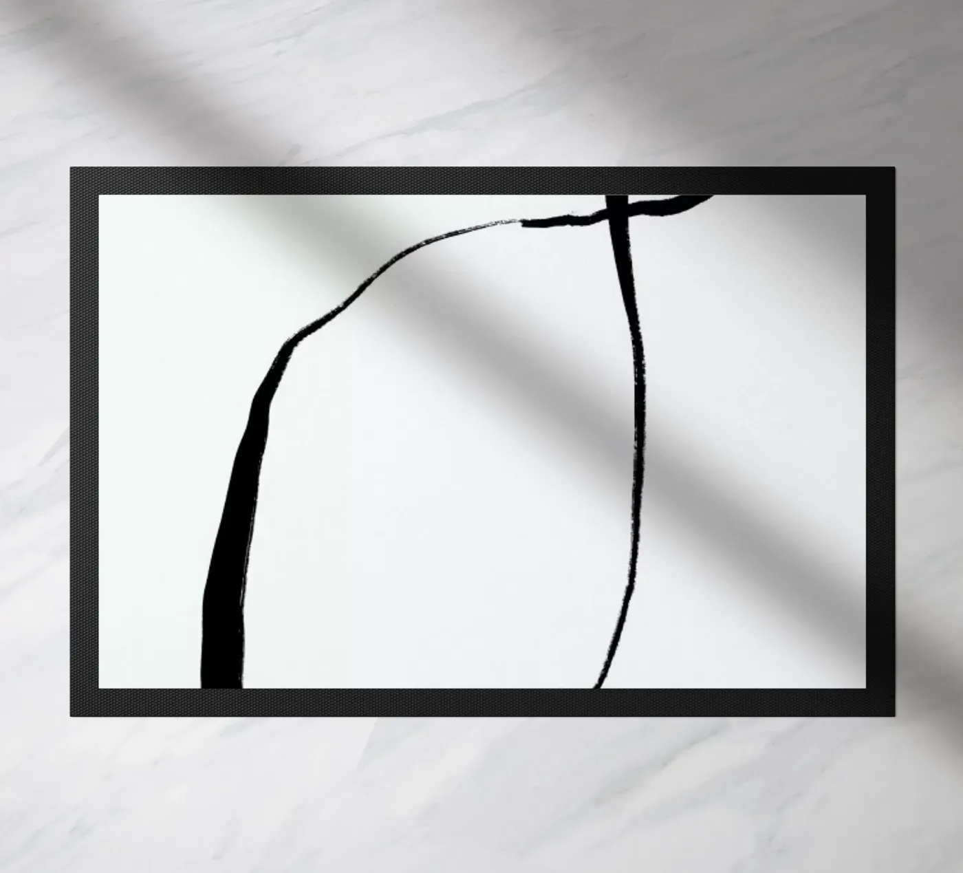 Twine deurmat van Graphite