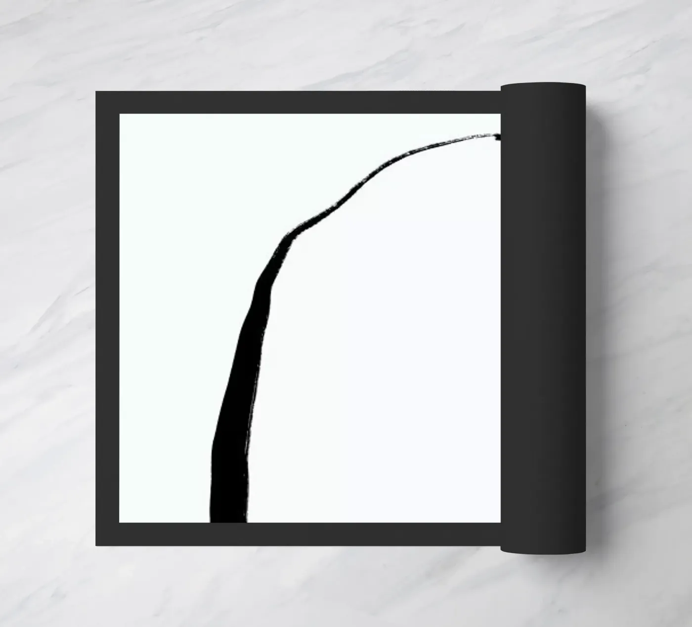 Twine deurmat van Graphite