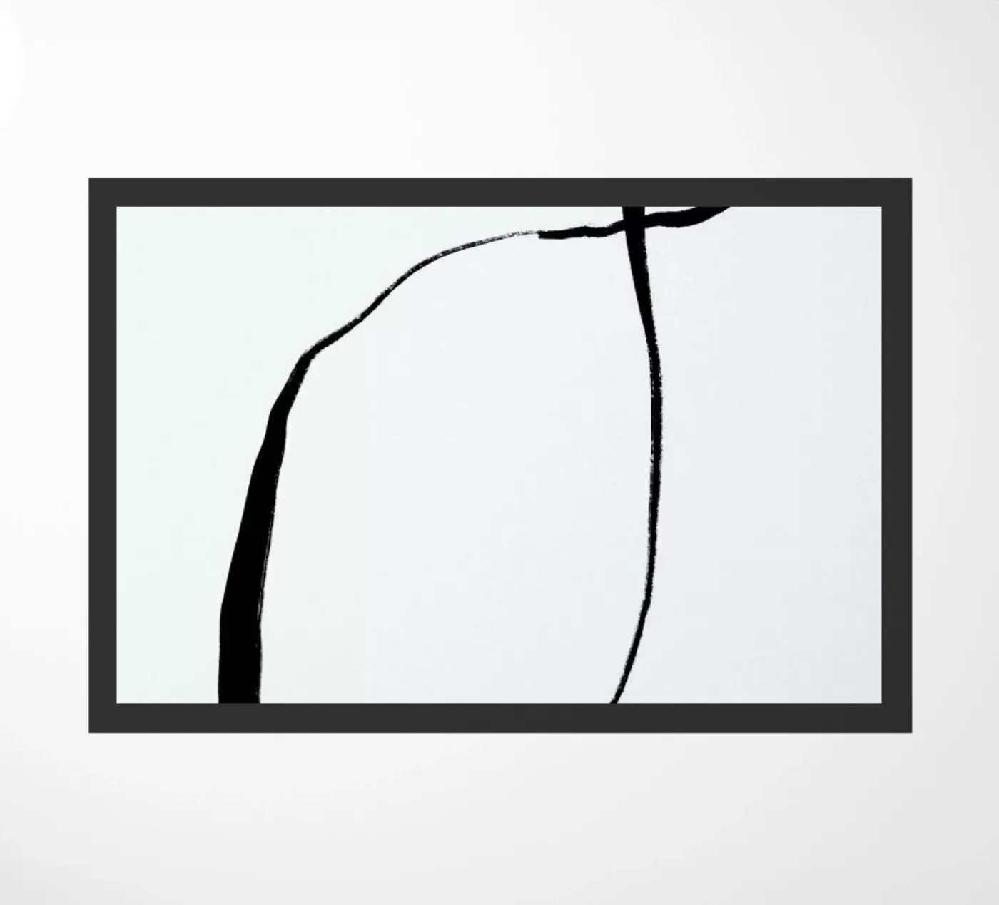 Twine deurmat van Graphite