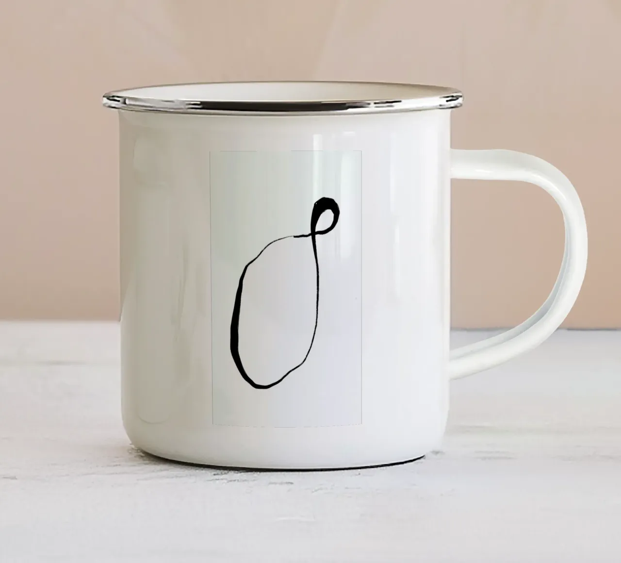 Twine tazza in smalto da Graphite