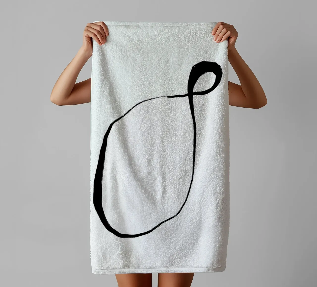 Twine asciugamano da bagno da Graphite
