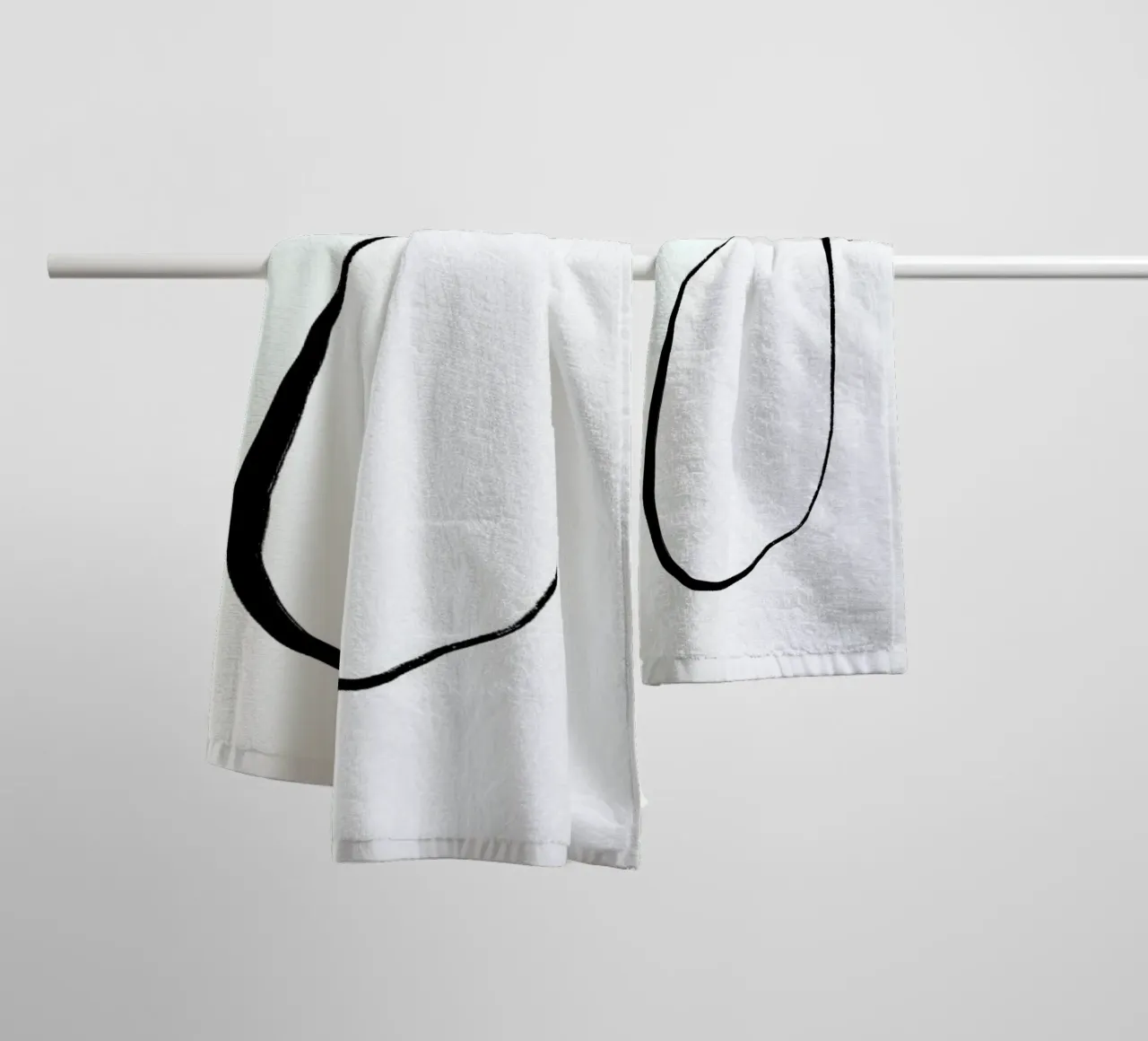 Twine asciugamano da bagno da Graphite