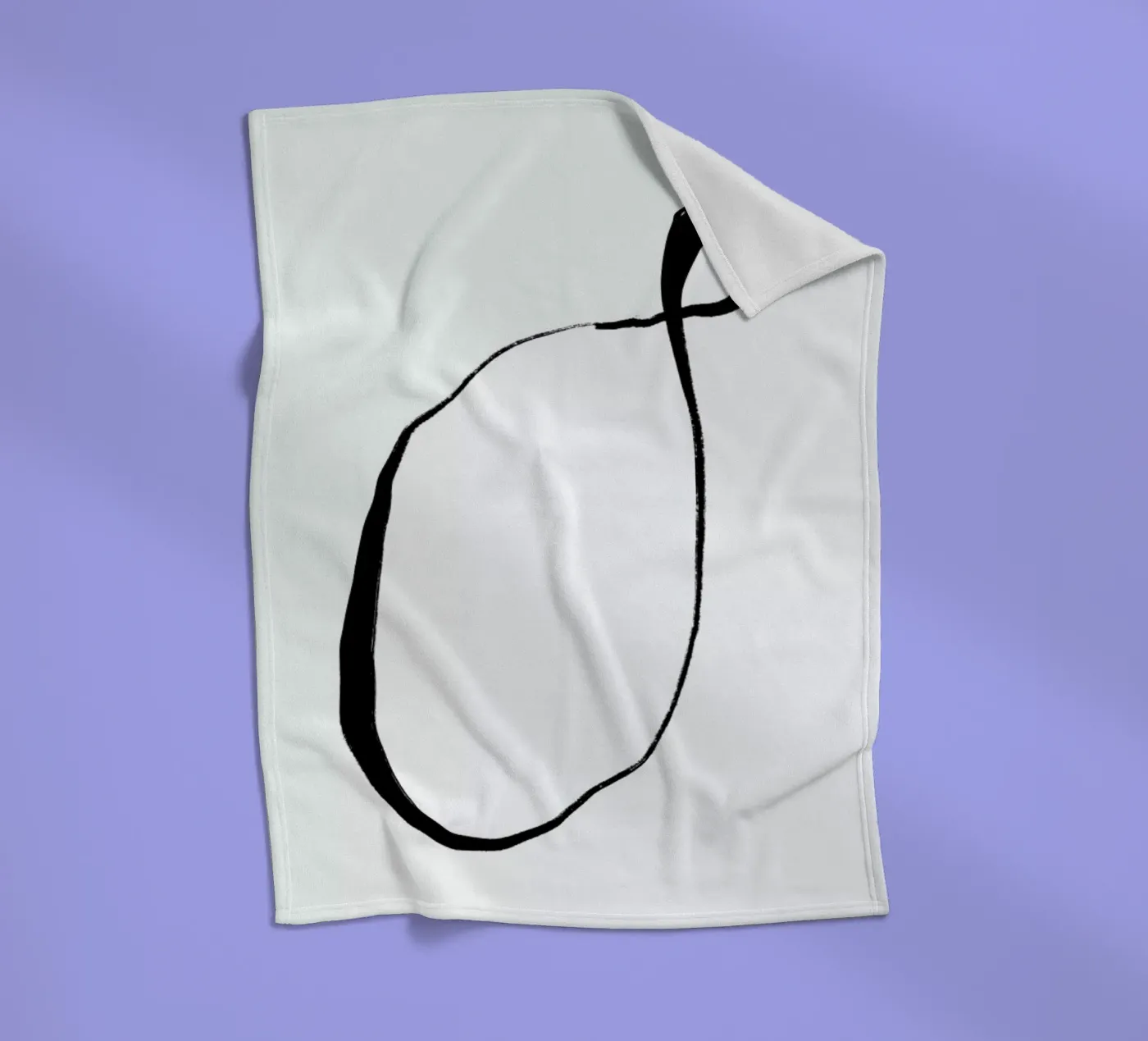 Twine fleecedeken van Graphite
