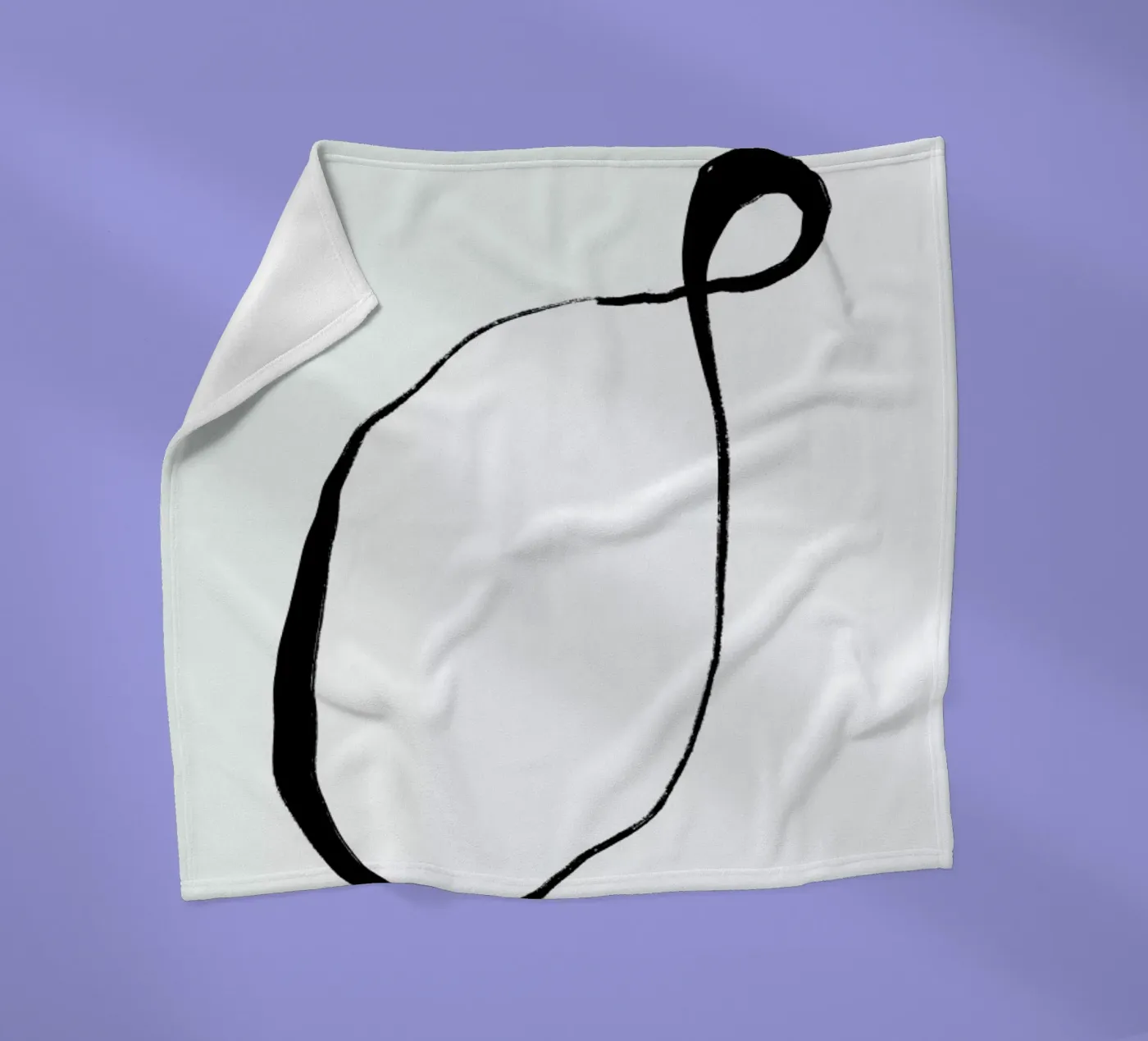 Twine fleecedeken van Graphite