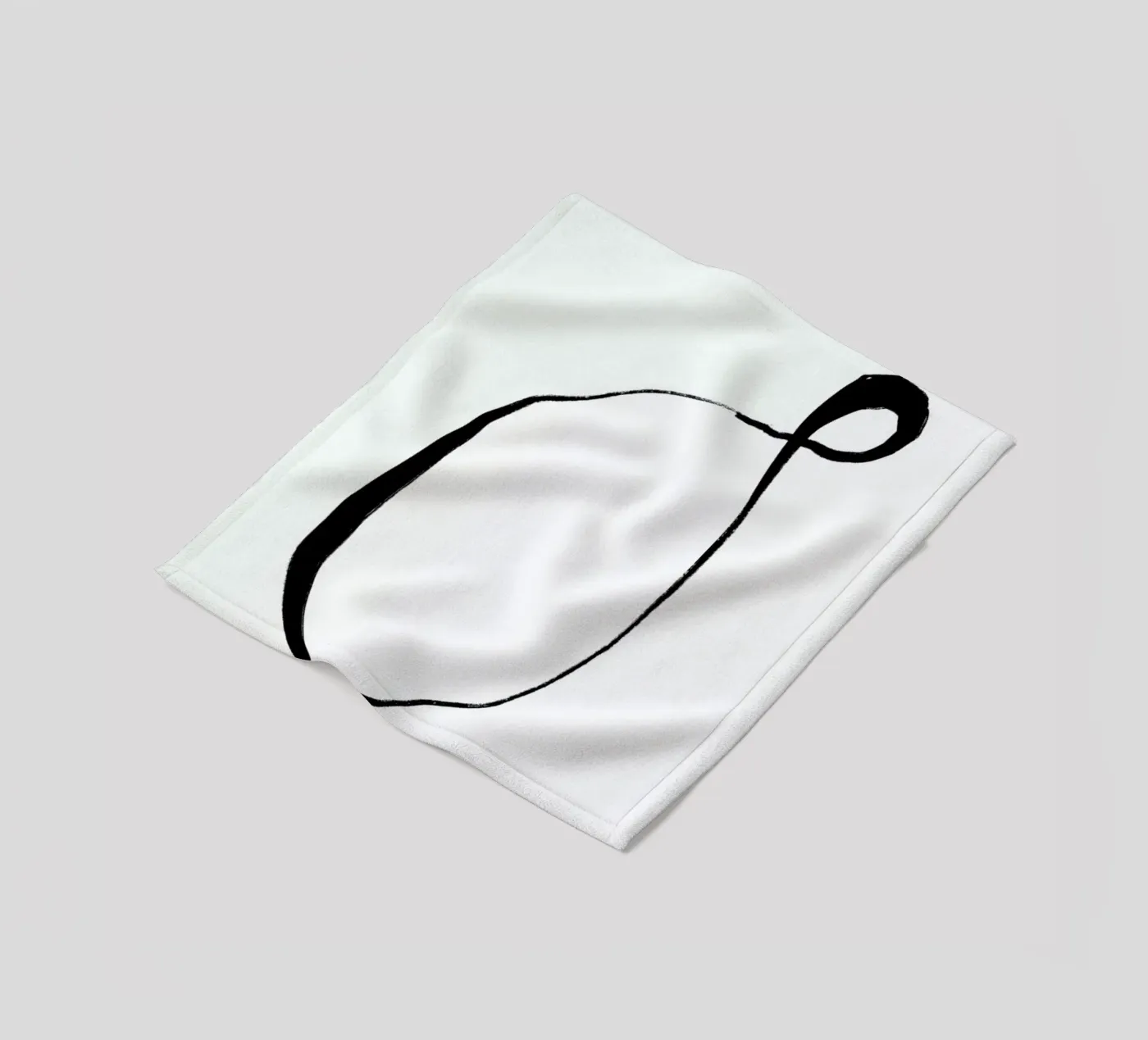 Twine fleecedeken van Graphite