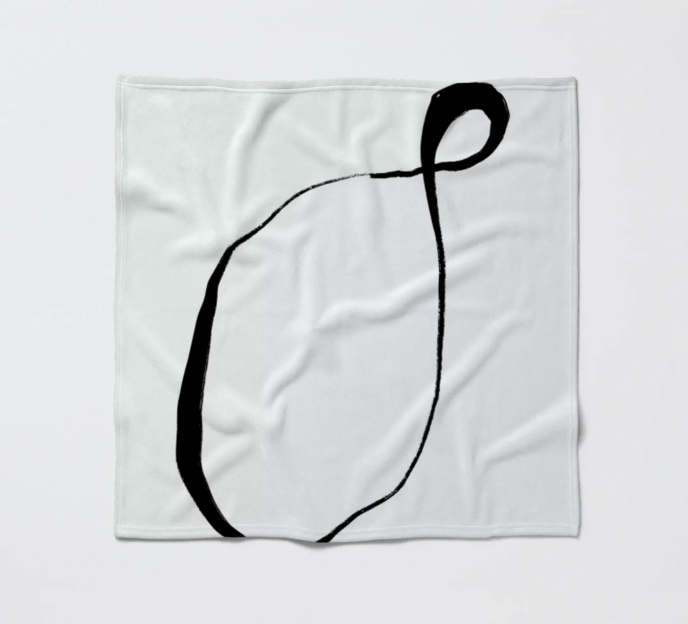Twine fleecedeken van Graphite