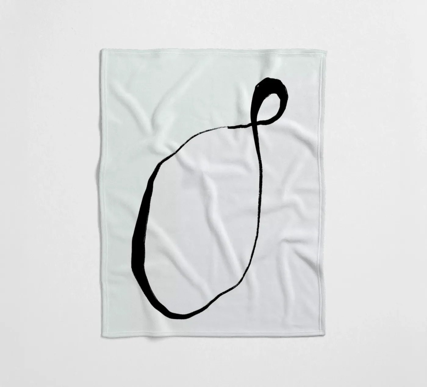Twine fleecedeken van Graphite