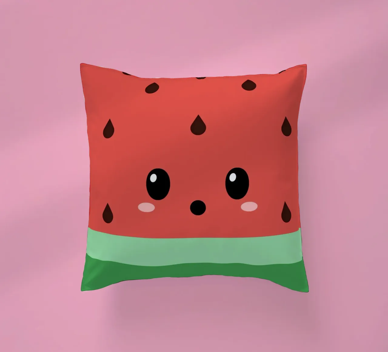 Watermelon decorative cushion by Dreamer10
