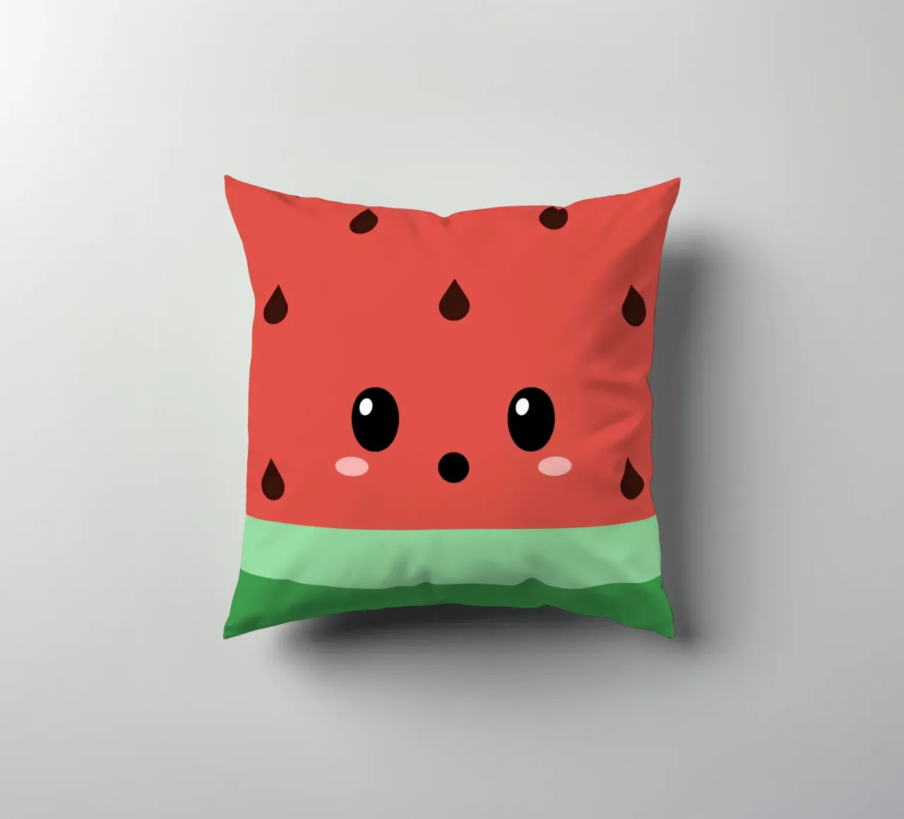 Watermelon decorative cushion by Dreamer10