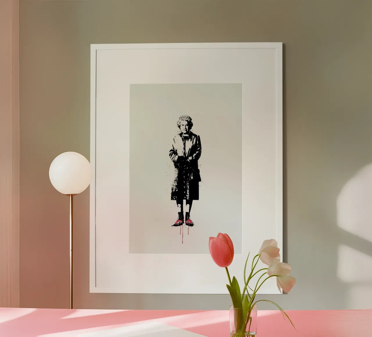 This is England poster con telaio in plastica da Balazs Solti