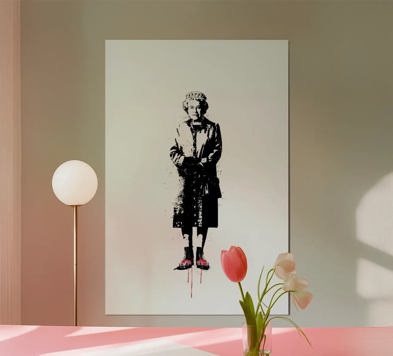 This is England poster con telaio in plastica da Balazs Solti