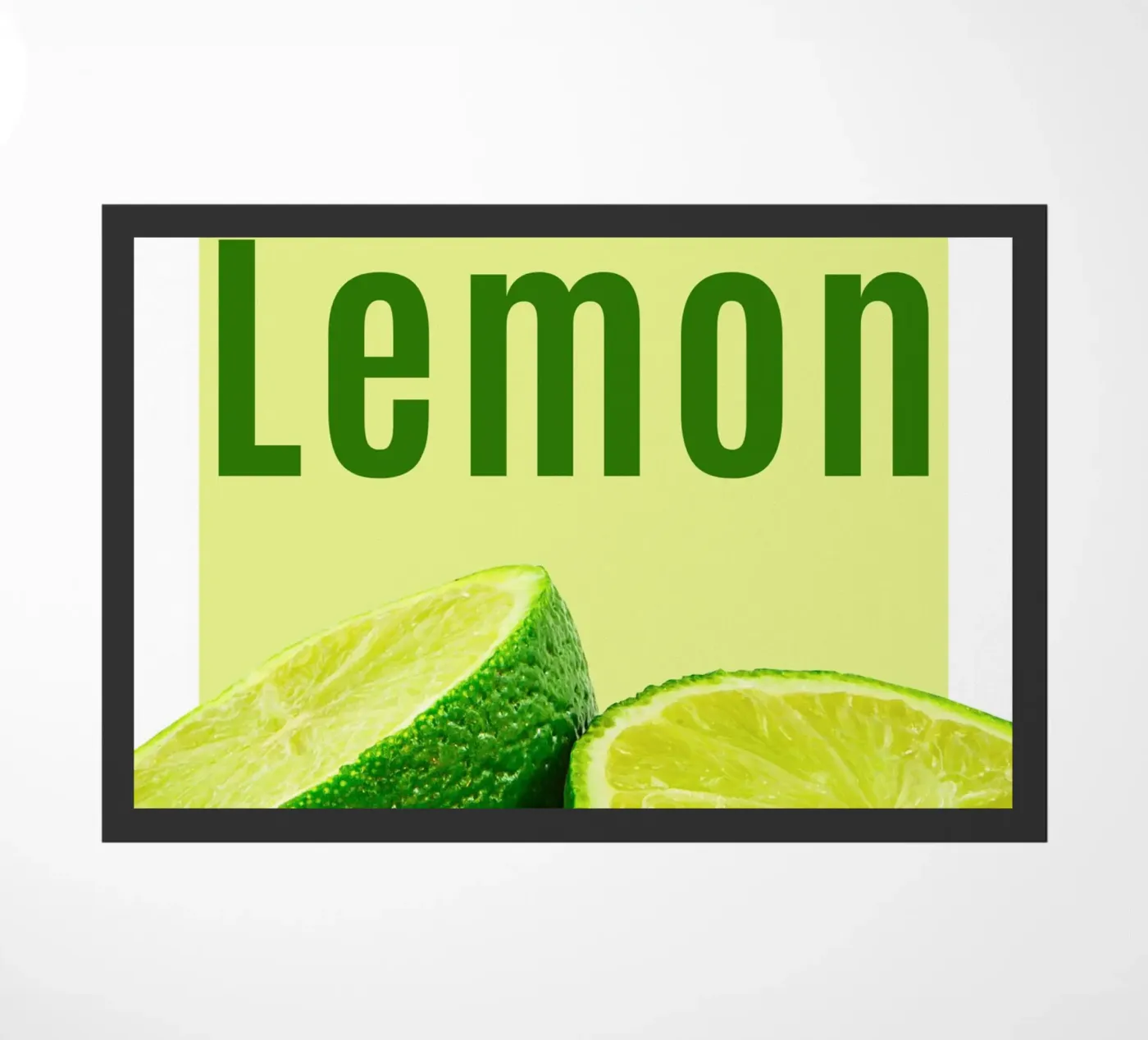 Lemon deurmat van Dreamer10