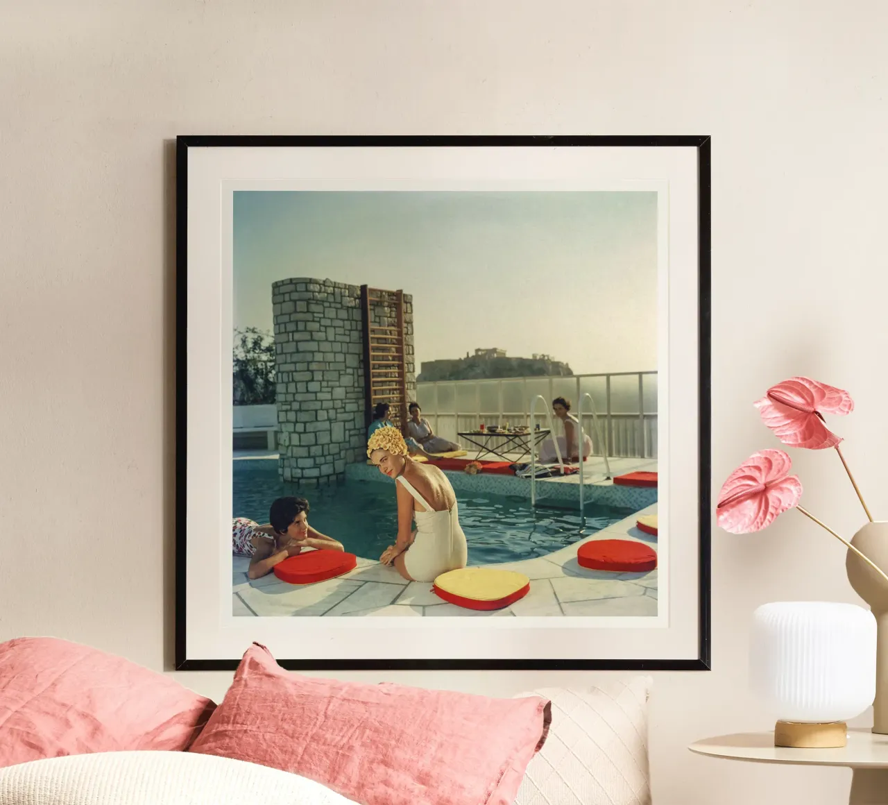 Slim Aarons Penthouse Pool poster by Carinaprint
