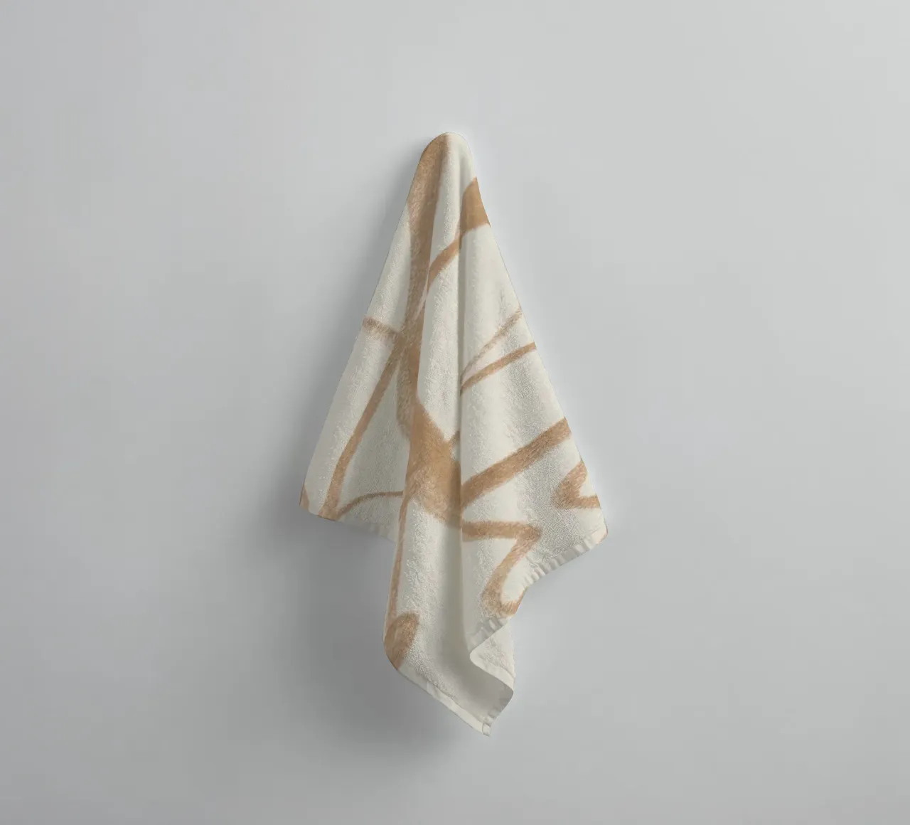 Abstract line art 207 towel by ThingDesign