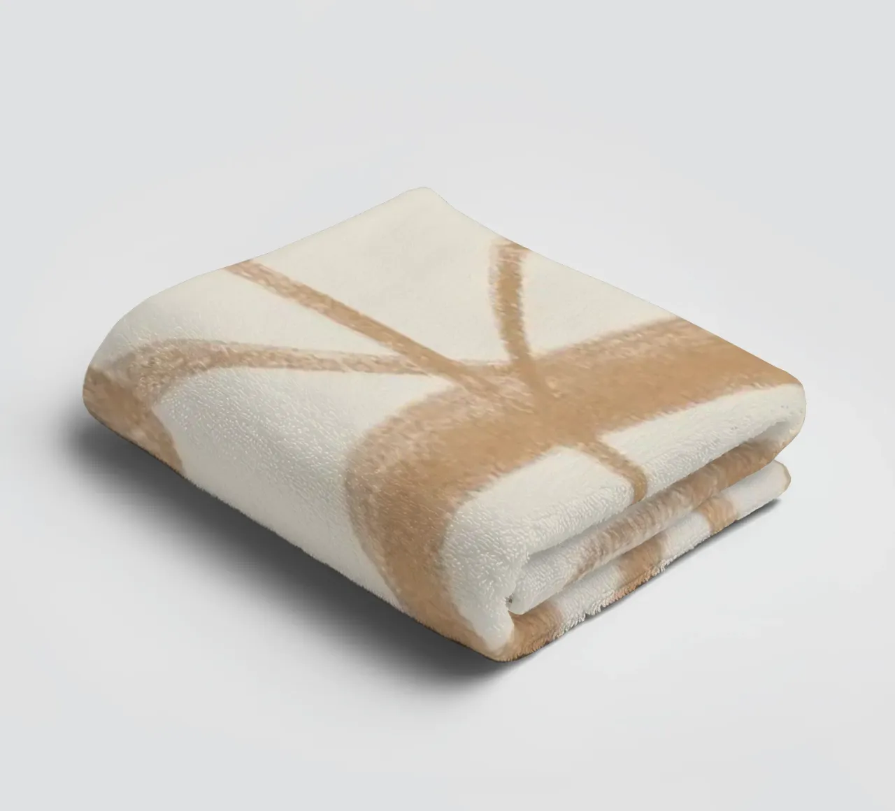 Abstract line art 207 towel by ThingDesign