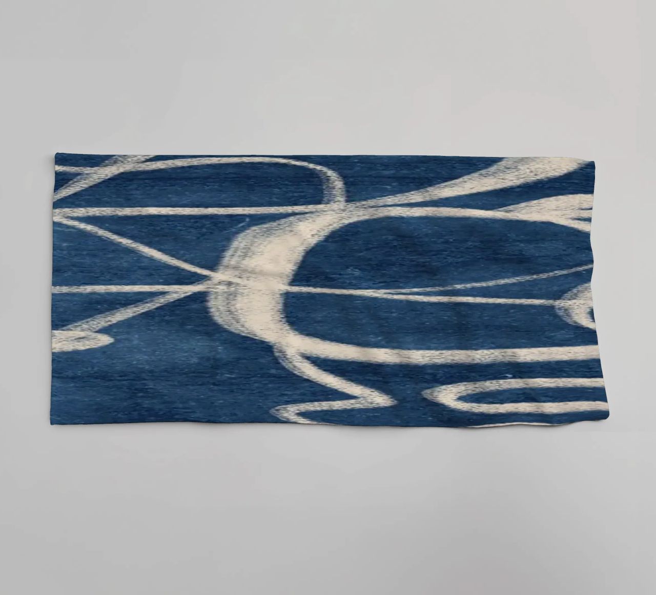 Abstract line art 206 towel by ThingDesign