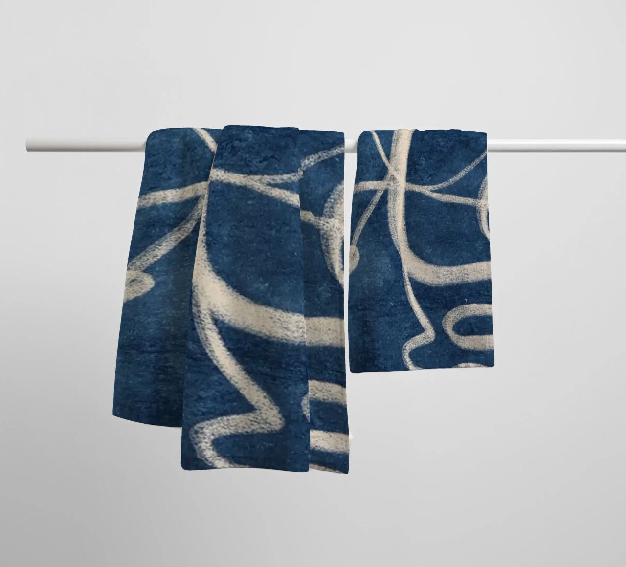 Abstract line art 206 towel by ThingDesign