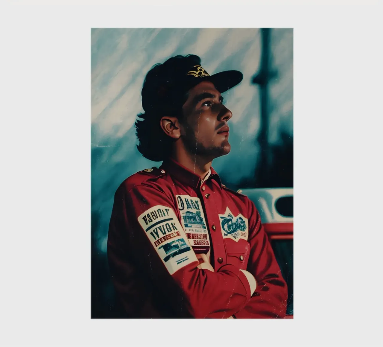Ayrton Senna notebook by Low poly art
