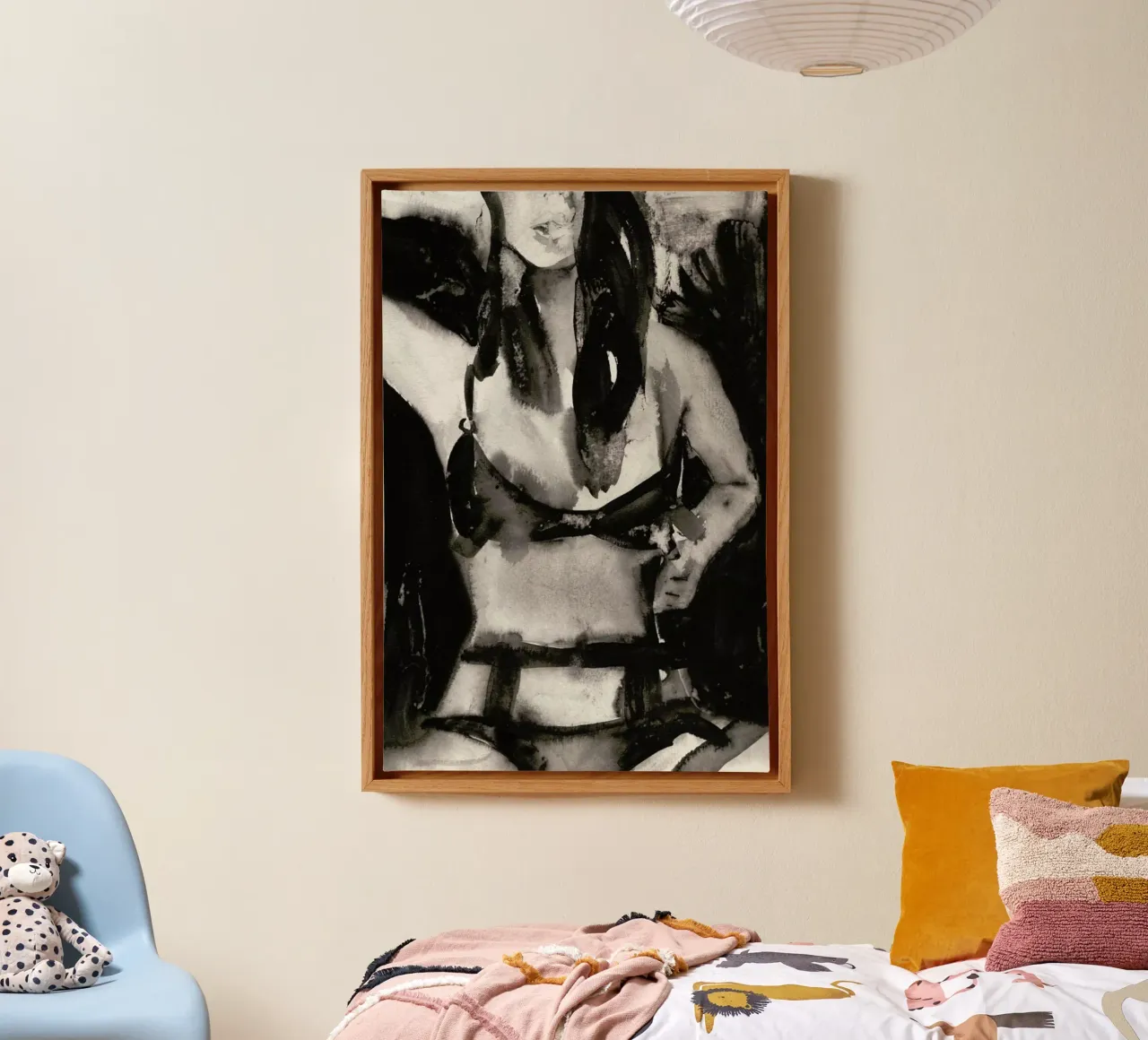 Flash Lash Luxe tela con Cornice a cassetta da Victoria Verbaan