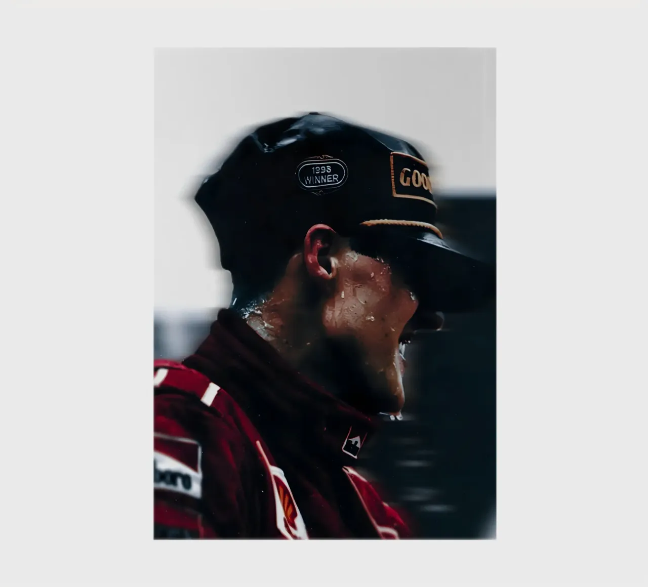 Michael Schumacher notebook by Low poly art