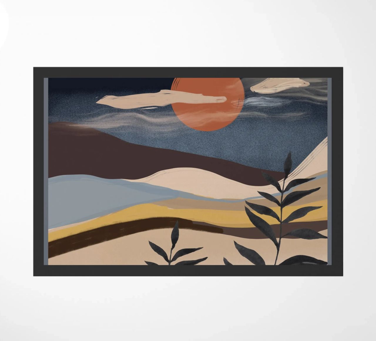 Paesaggio astratto zerbino da ThingDesign