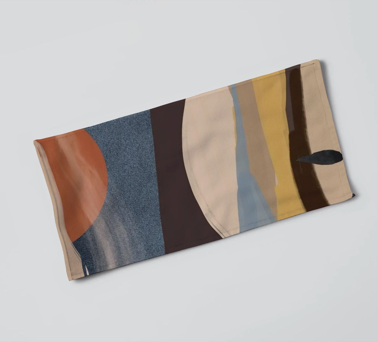 Paesaggio astratto asciugamano da bagno da ThingDesign