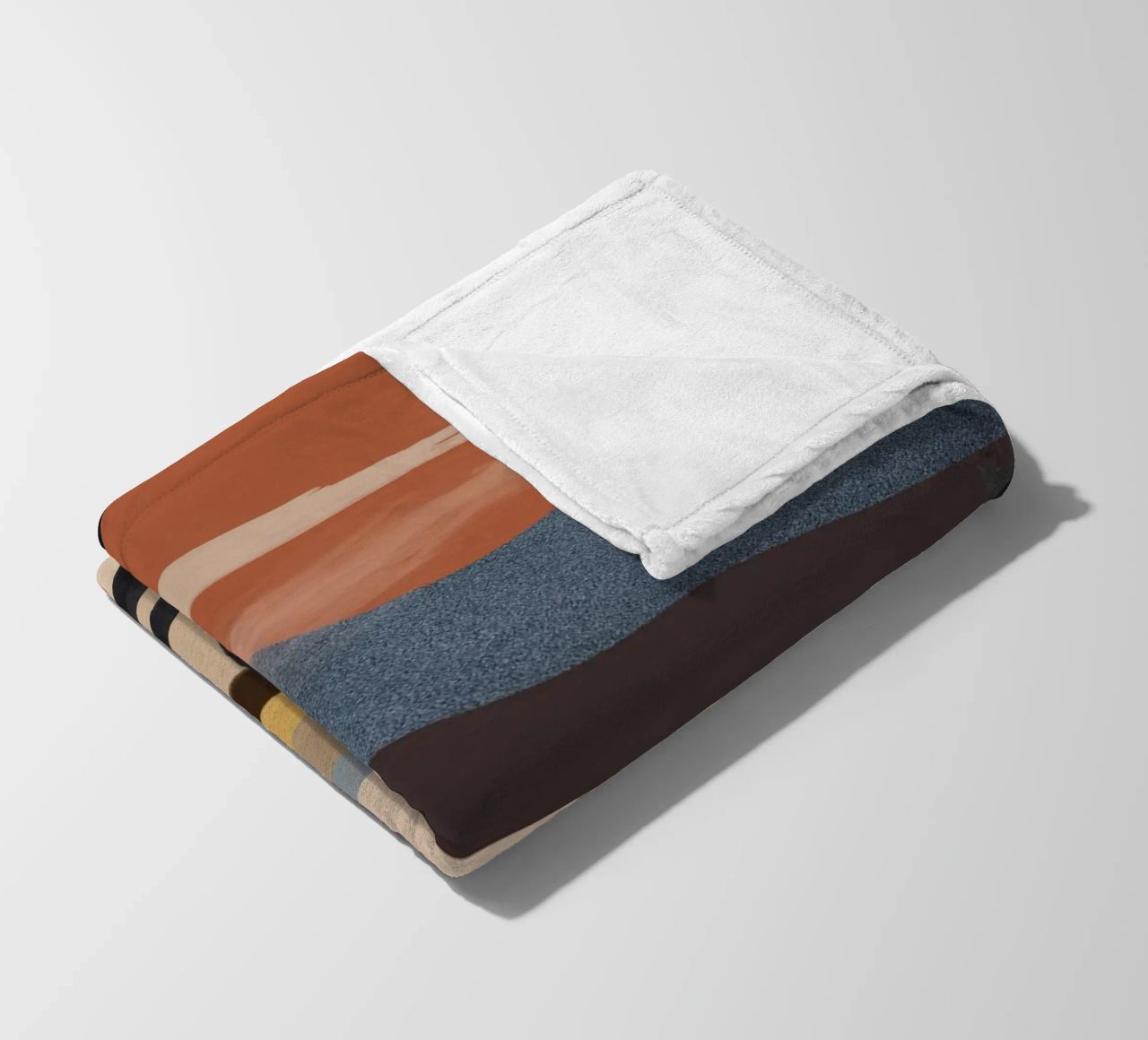 Paesaggio astratto coperta in pile da ThingDesign