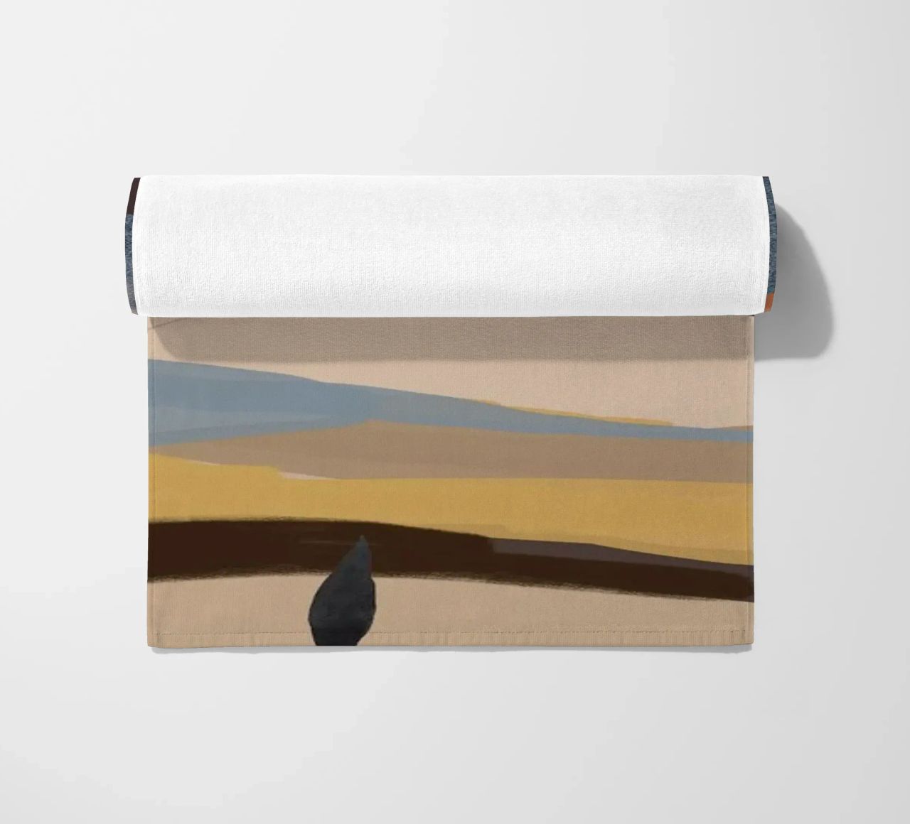 Paesaggio astratto telo mare da ThingDesign