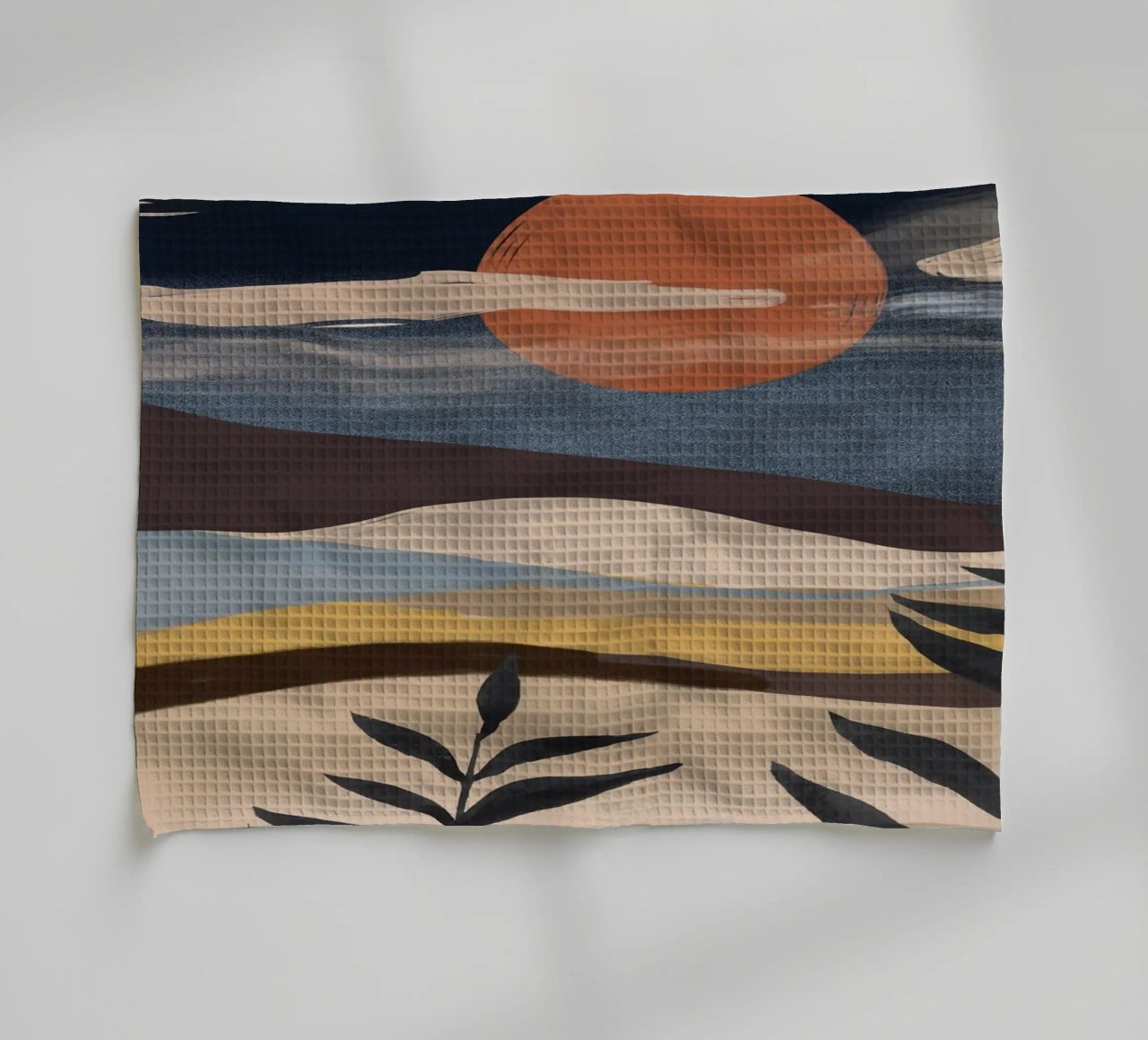 Paesaggio astratto canovaccio da cucina da ThingDesign