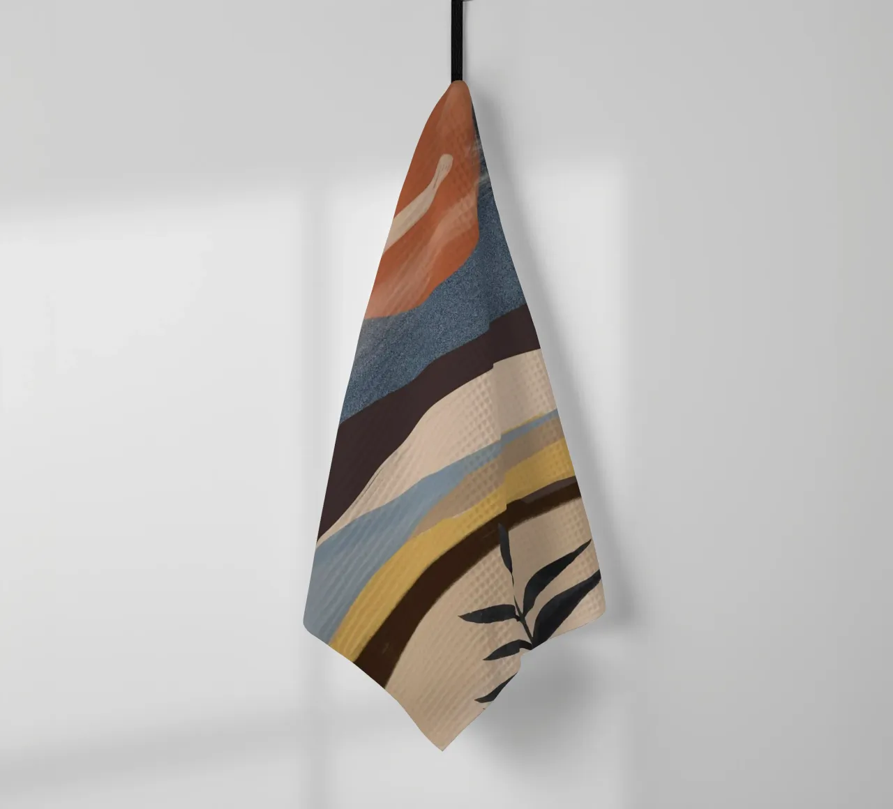 Paesaggio astratto canovaccio da cucina da ThingDesign