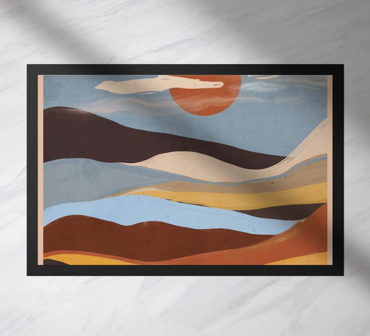Paesaggio astratto zerbino da ThingDesign