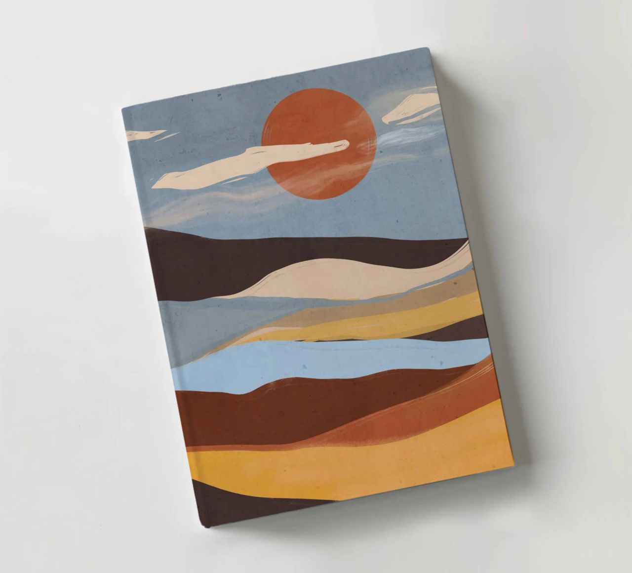 Abstract Landscape notebook by ThingDesign