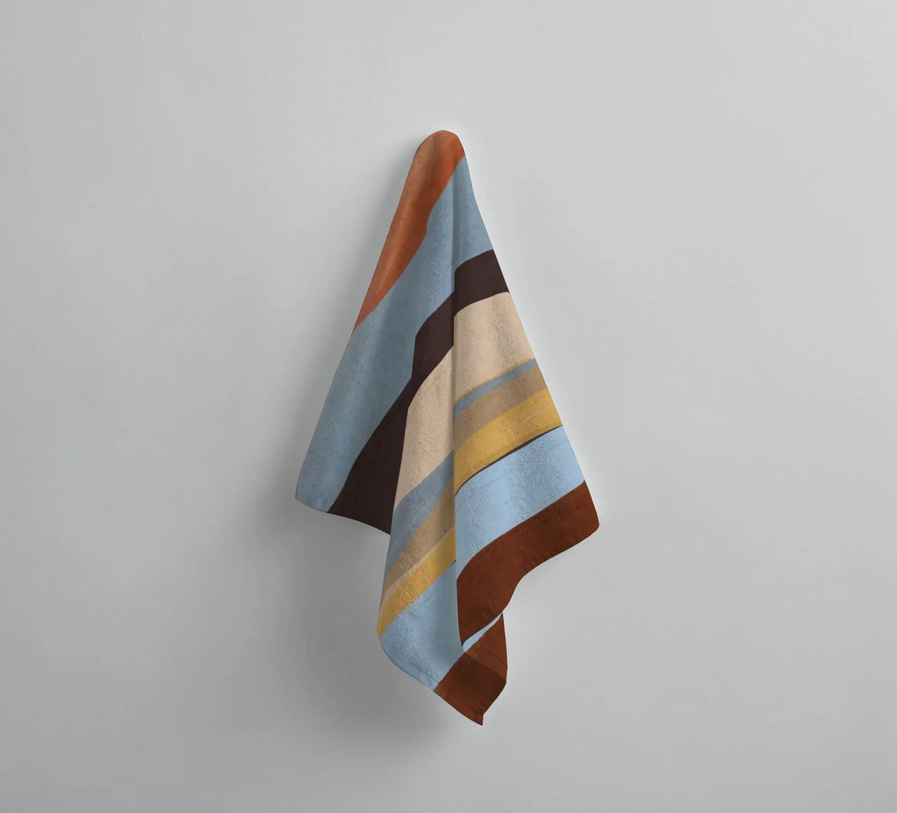Paesaggio astratto asciugamano da bagno da ThingDesign