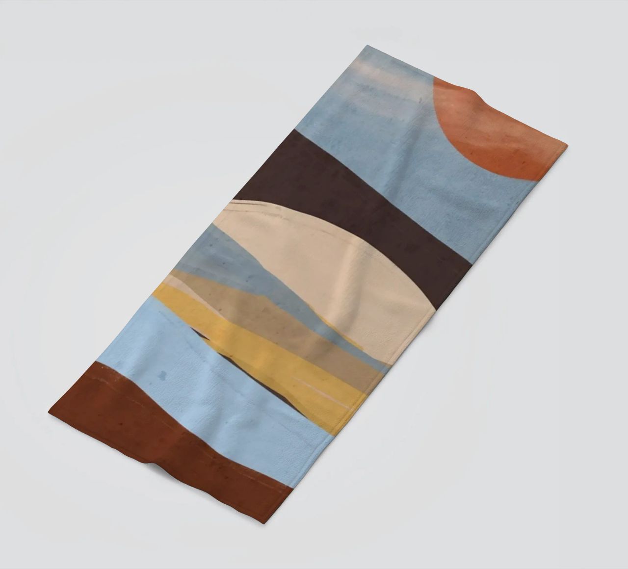 Paesaggio astratto telo mare da ThingDesign