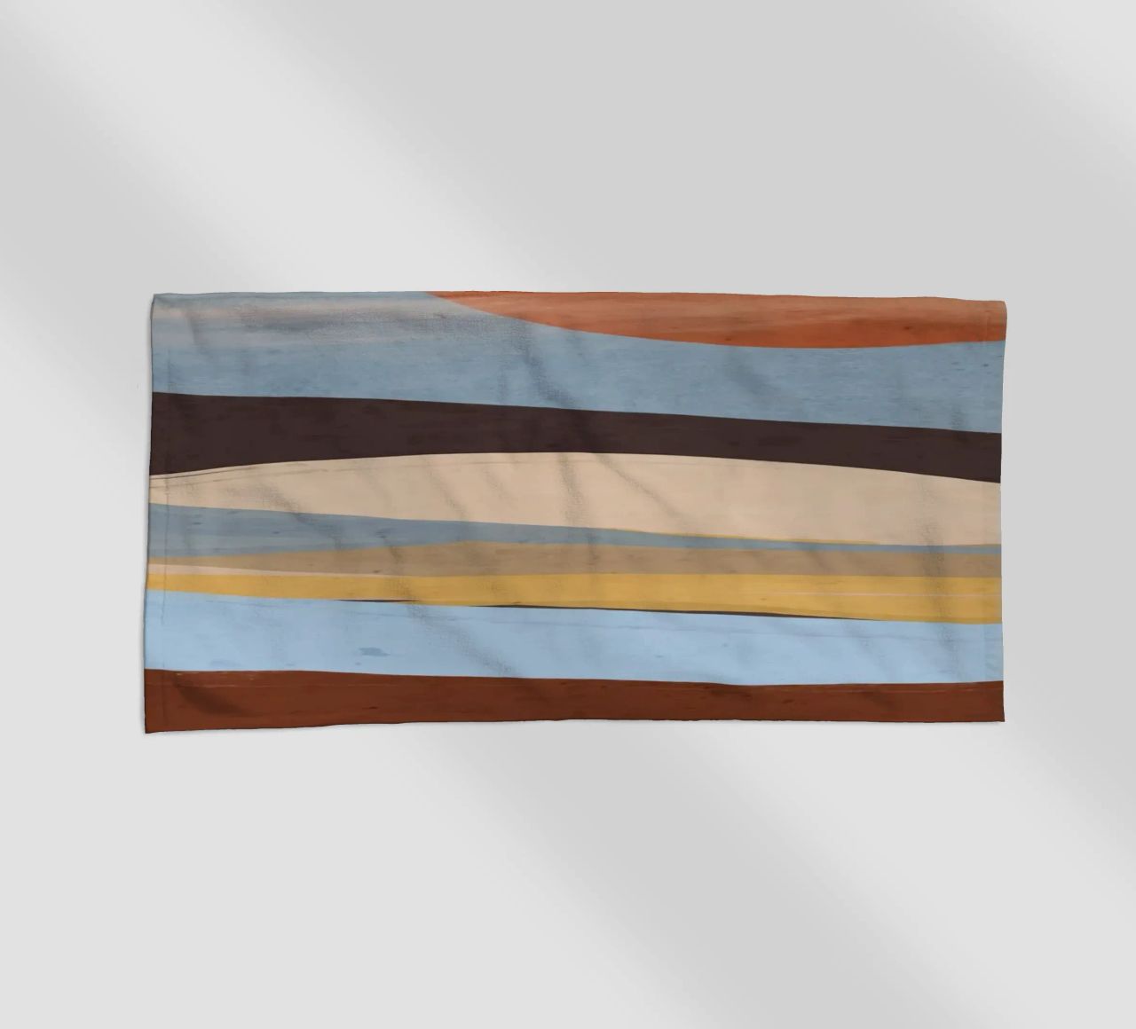 Paesaggio astratto telo mare da ThingDesign