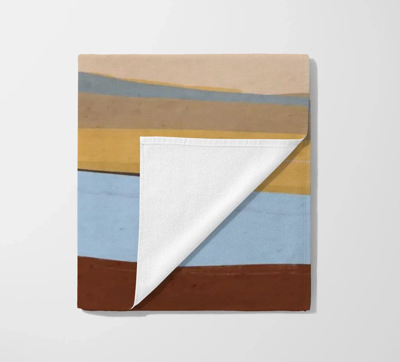 Paesaggio astratto telo mare da ThingDesign