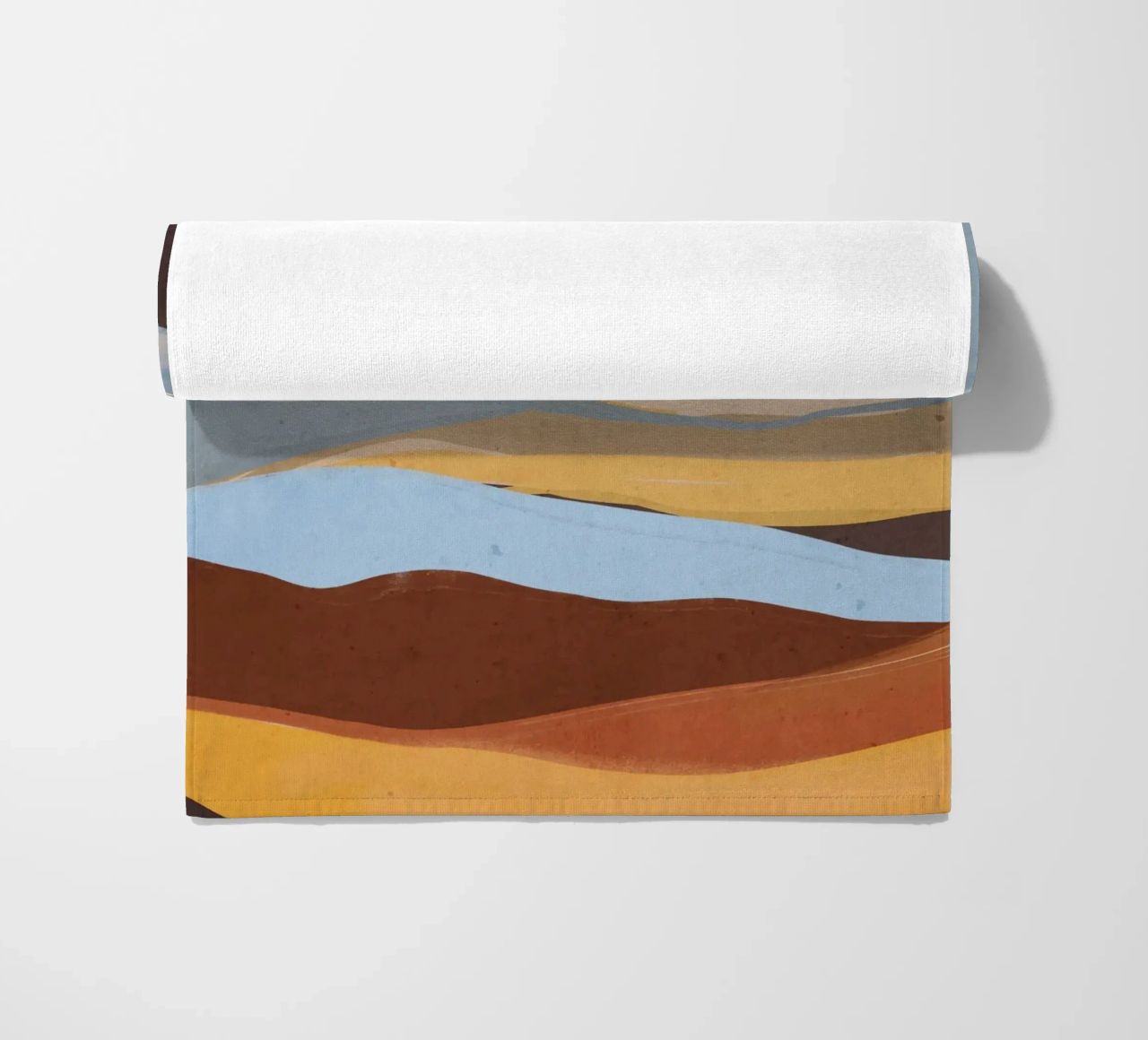 Paesaggio astratto telo mare da ThingDesign