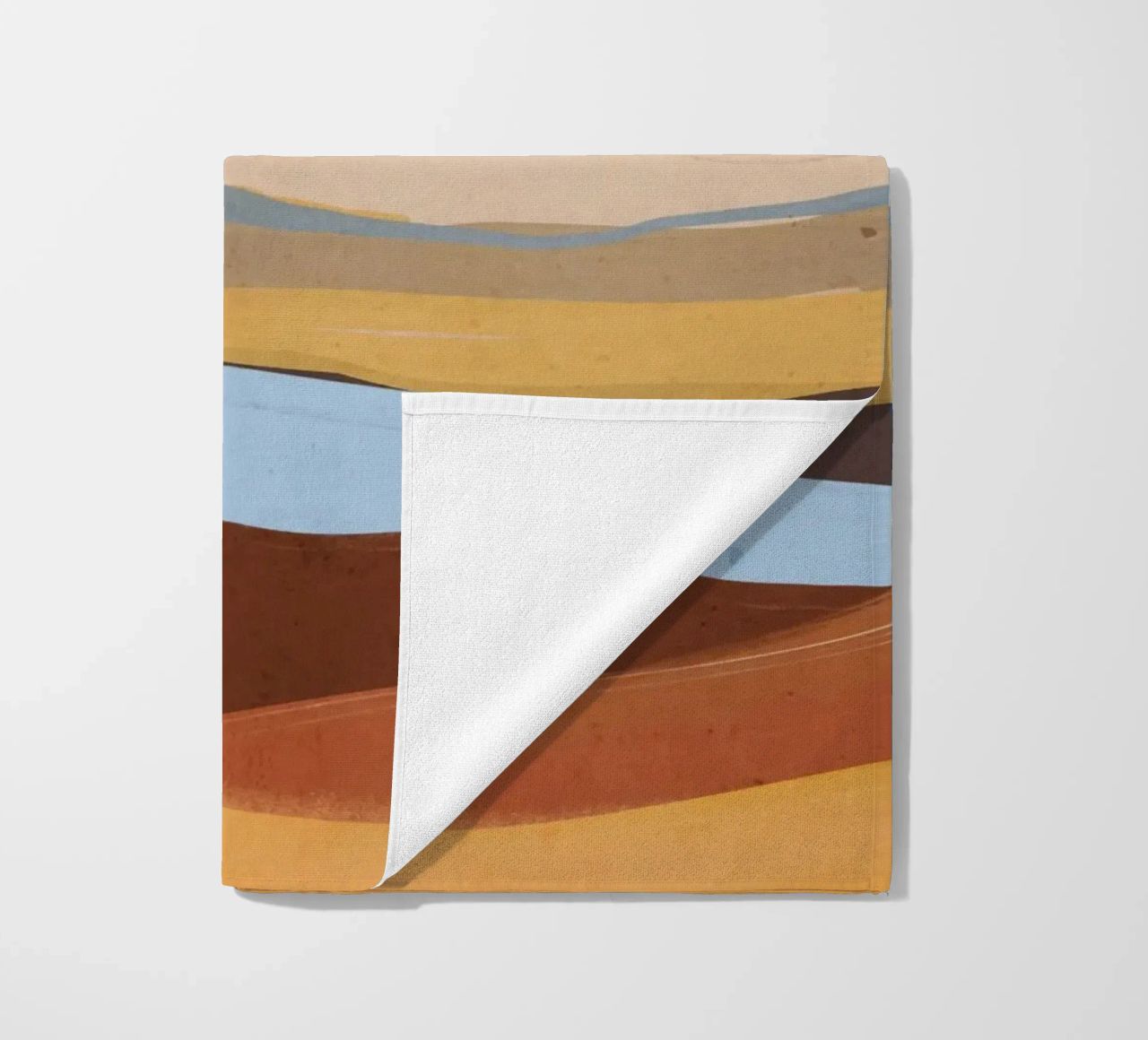 Paesaggio astratto telo mare da ThingDesign