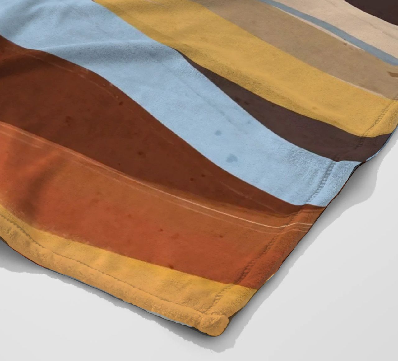 Paesaggio astratto coperta in pile da ThingDesign