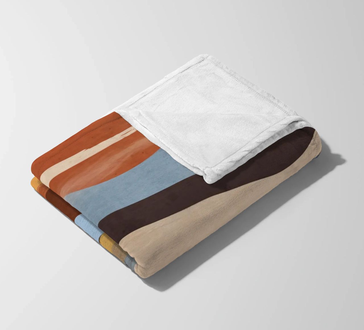Paesaggio astratto coperta in pile da ThingDesign