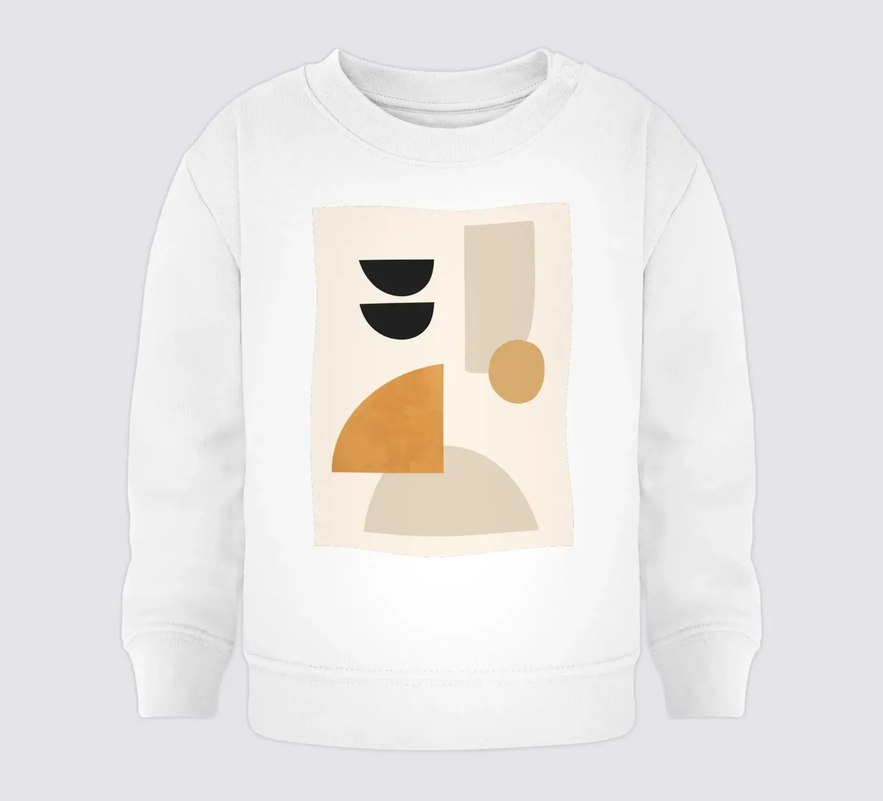 Formas mínimas abstractas 80 sudadera de bebé de ThingDesign