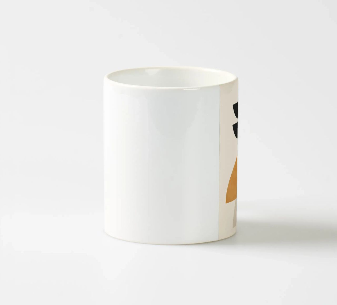 Forme astratte minimali 80 tazza in ceramica da ThingDesign