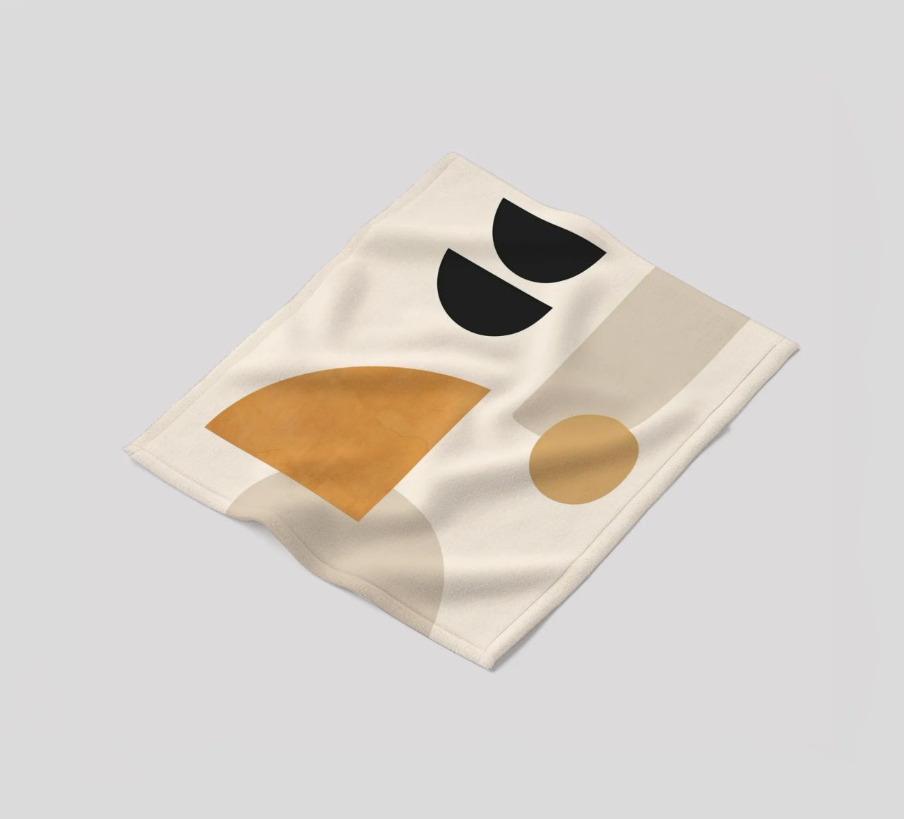 Forme astratte minimali 80 coperta in pile da ThingDesign