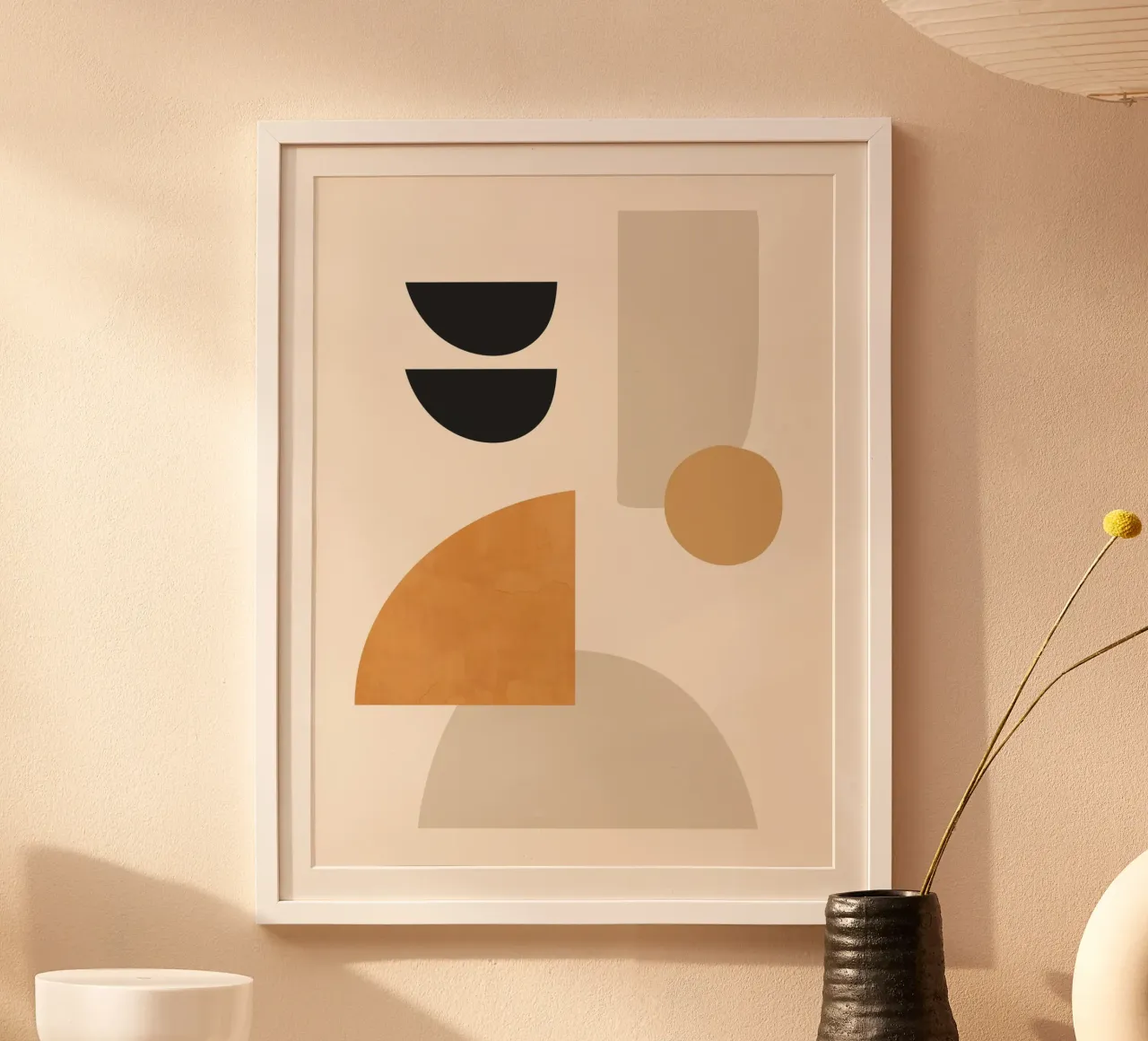 Abstrakte minimale Formen 80 Hahnemühle von ThingDesign