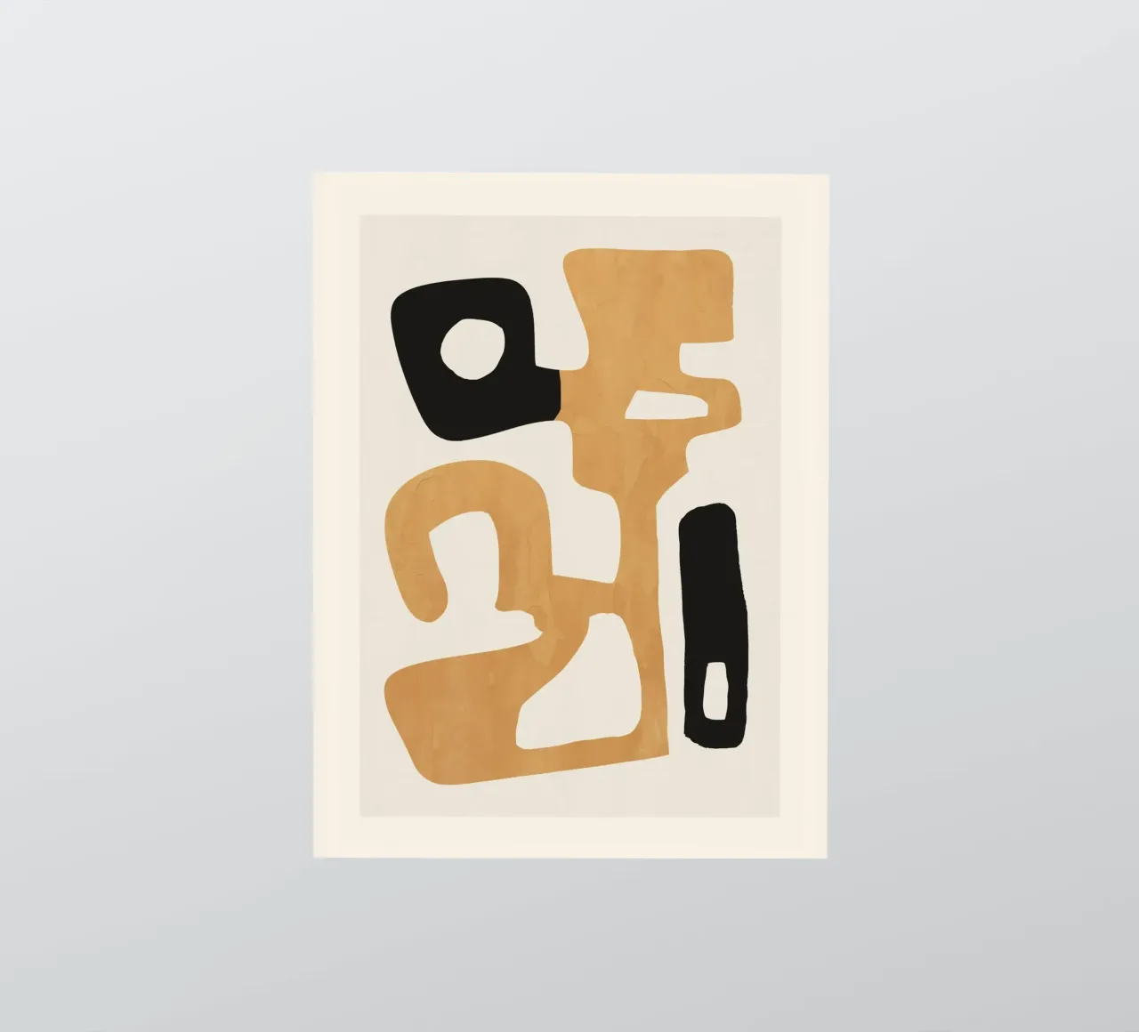 Abstrakte Minimalanlage 024 Sticker von ThingDesign