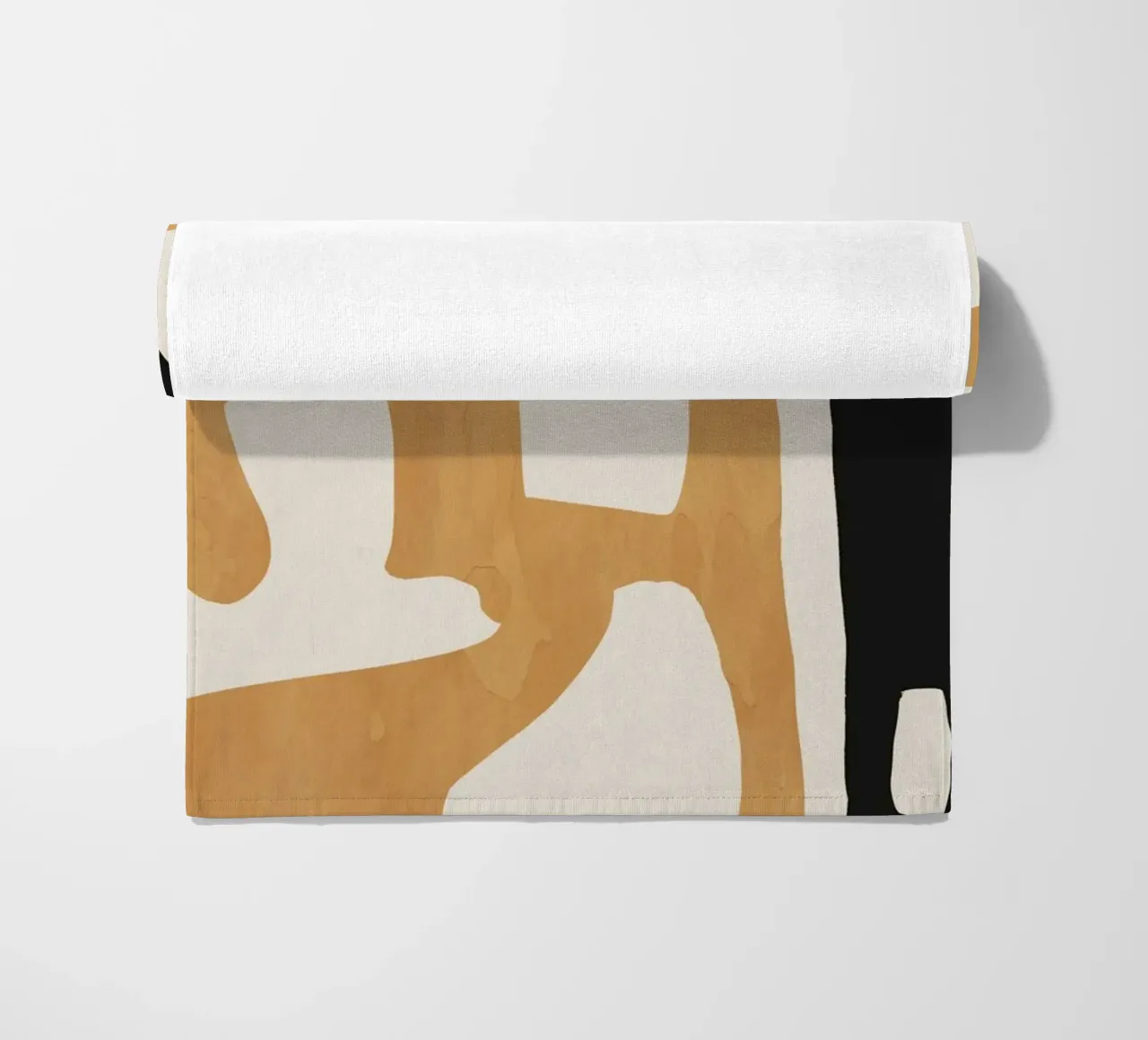 Pianta astratta minimale 024 telo mare da ThingDesign